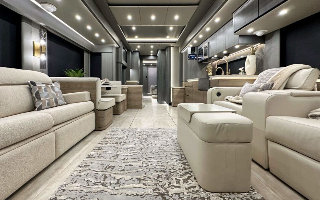 Top Luxury Motorcoach Design Trends in 2025