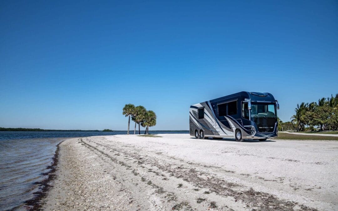 Best Beach Destinations with RV Hookups for Luxury Class A Coaches